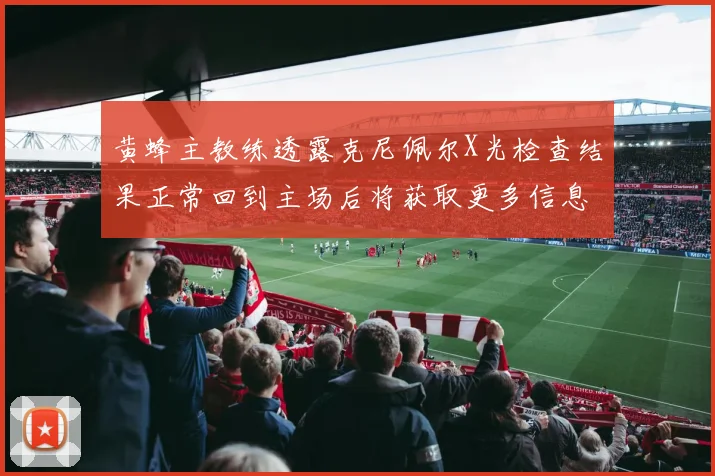 黄蜂主教练透露克尼佩尔X光检查结果正常回到主场后将获取更多信息